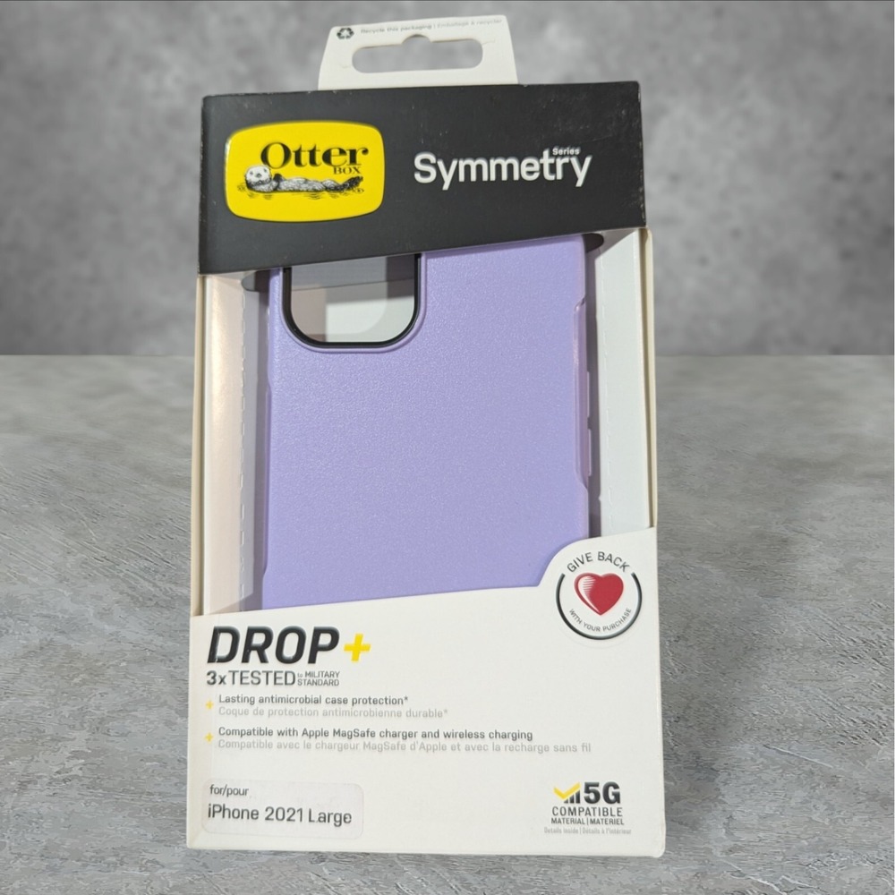 L7. Otterbox Symmetry Case For Apple iPhone 2021 Large/iPhone 13 -‎ Purple
